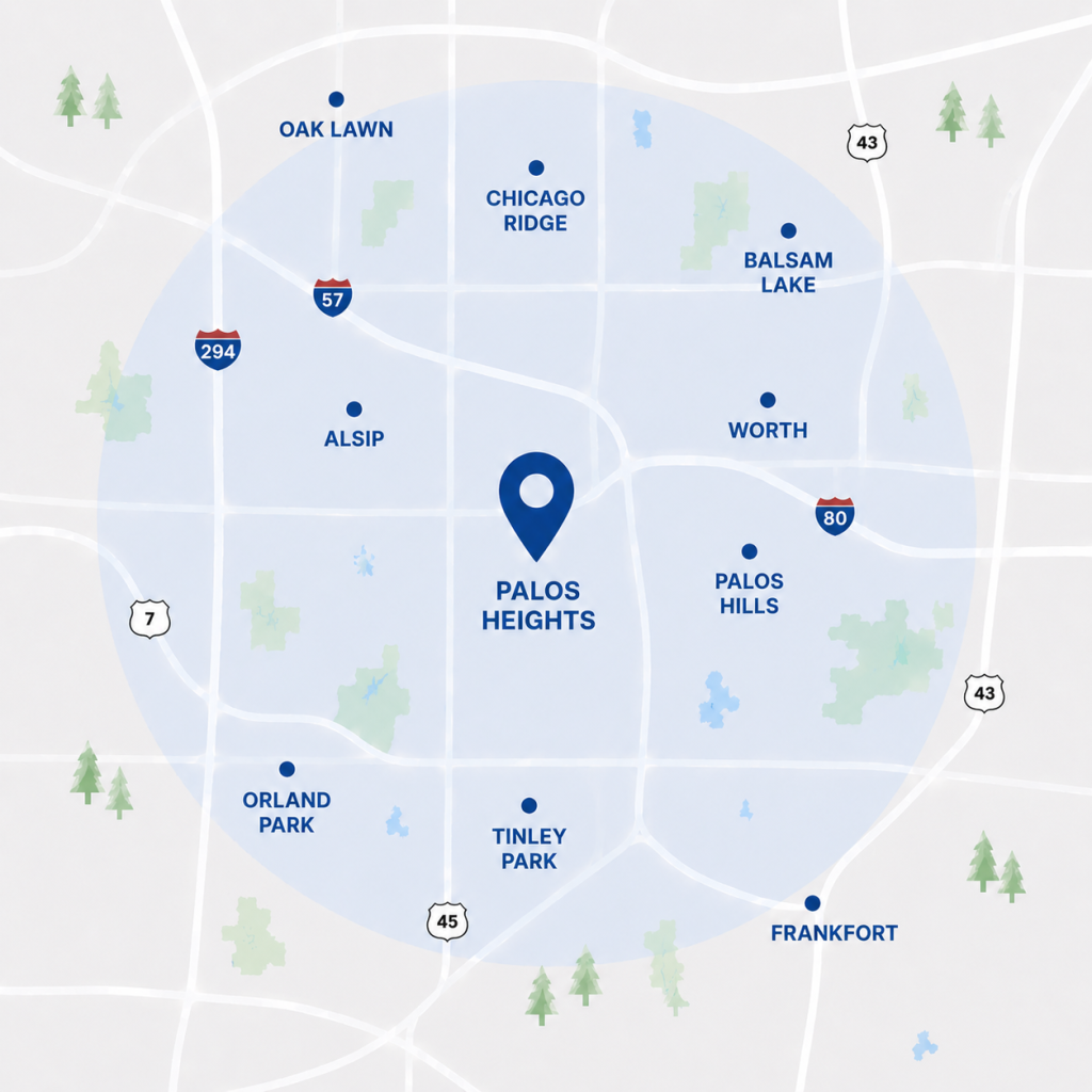 Palos Heights Map